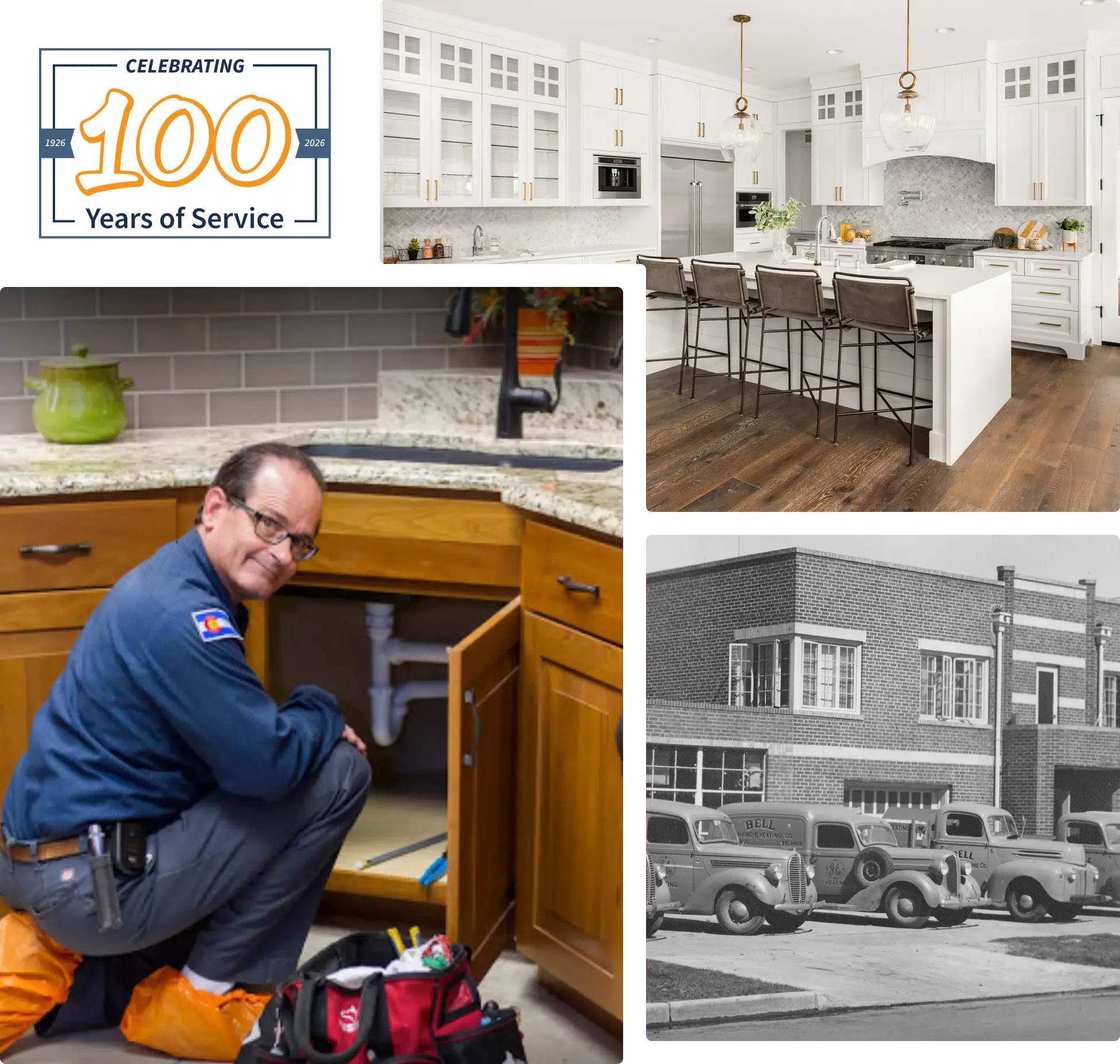 Bell Plumbing technician in Denver