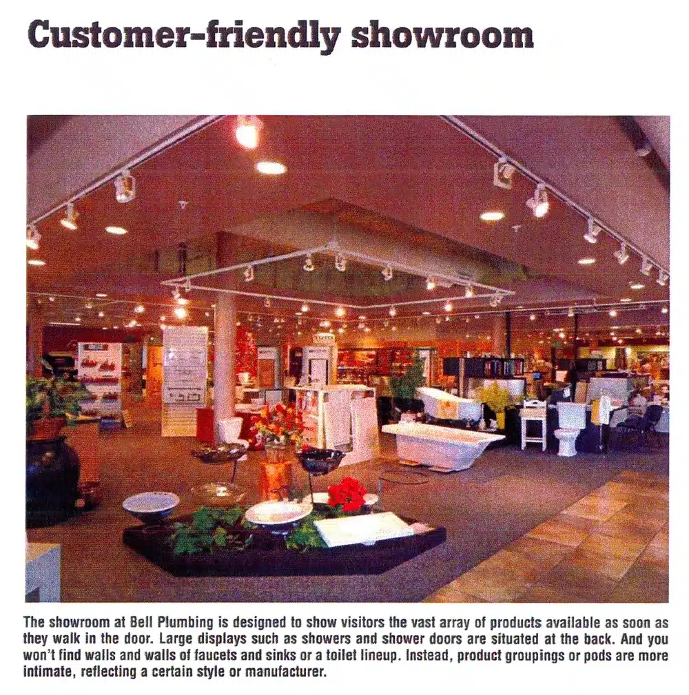 Customer Friendly Showroom