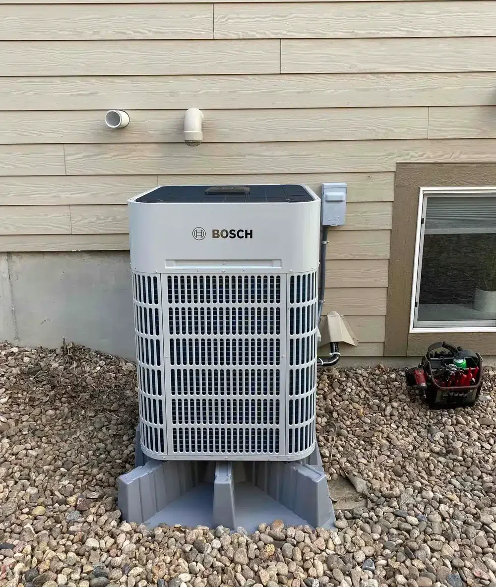 Heat pump installation in Denver, CO