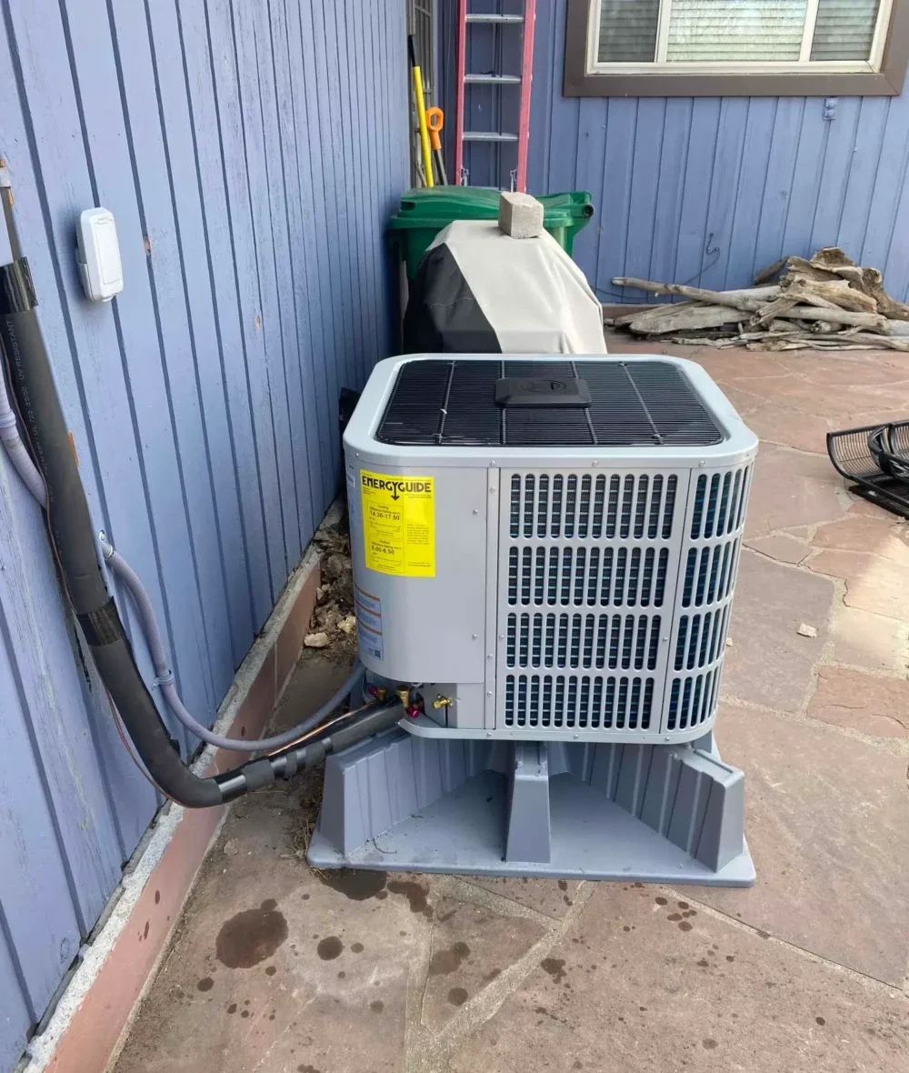 Heat pump installation in Denver, CO