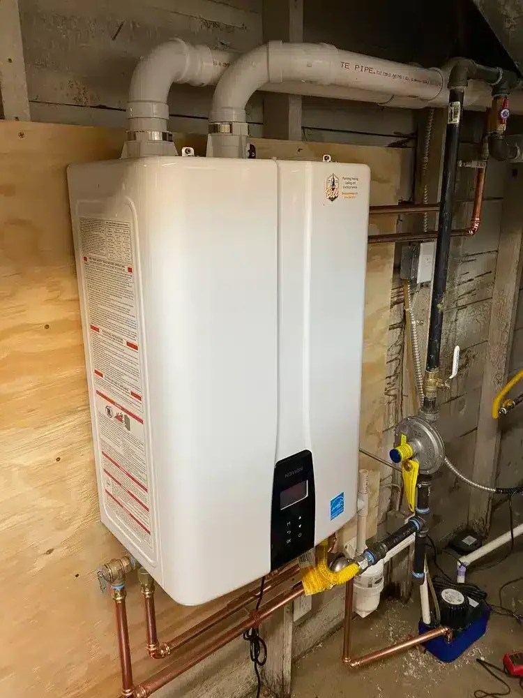 tankless water heater installation in Denver, CO