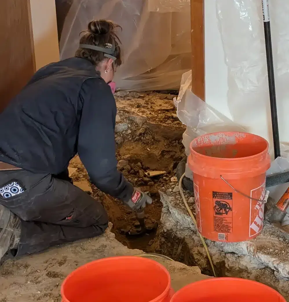 Water line installation in Denver, CO